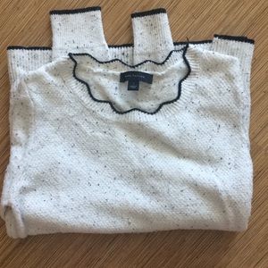 Ann Taylor Light Spring Marbled Speckled Sweater